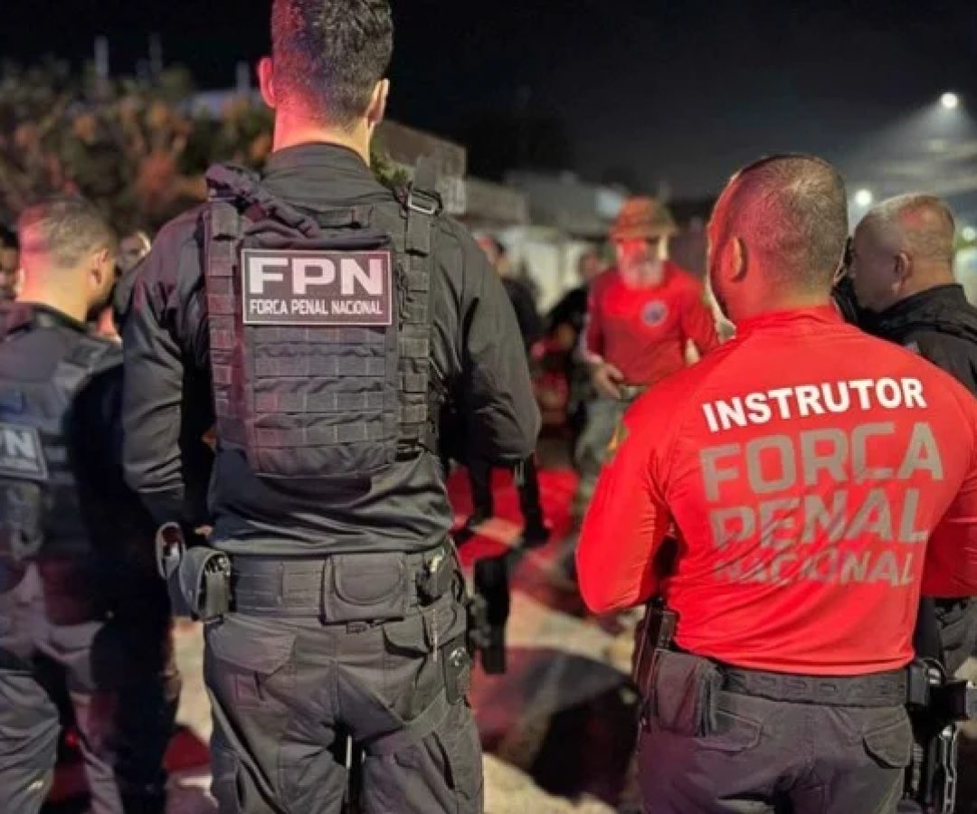 A Força Penal Nacional atua na Bahia desde maio de 2025 -  (crédito: Reprodução/Secretaria Nacional de Políticas Penais)