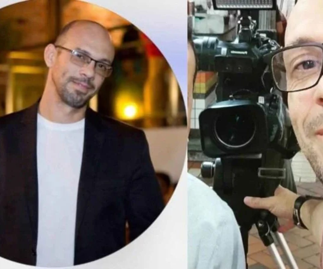Profissional da Band Minas, o gaúcho Rodrigo Lapa conciliava o jornalismo com a arte de levar alegria a crianças e colegas -  (crédito: Reprodução/Redes Sociais)