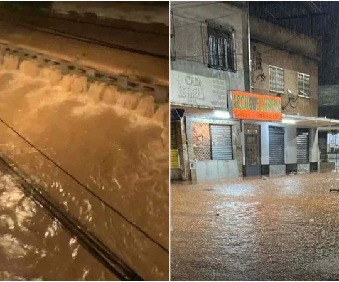 Bairro Mariano Procópio à esquerda e Bairro Vitorino Braga à direita -  (crédito: Reprodução)