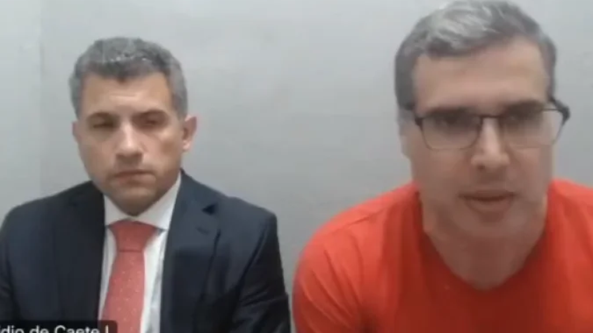 Empresário foi ouvido pela juíza Ana Carolina Rauen Lopes de Souza, do 1º Tribunal do Júri Sumariante da Comarca de Belo Horizonte -  (crédito: Reprodução )