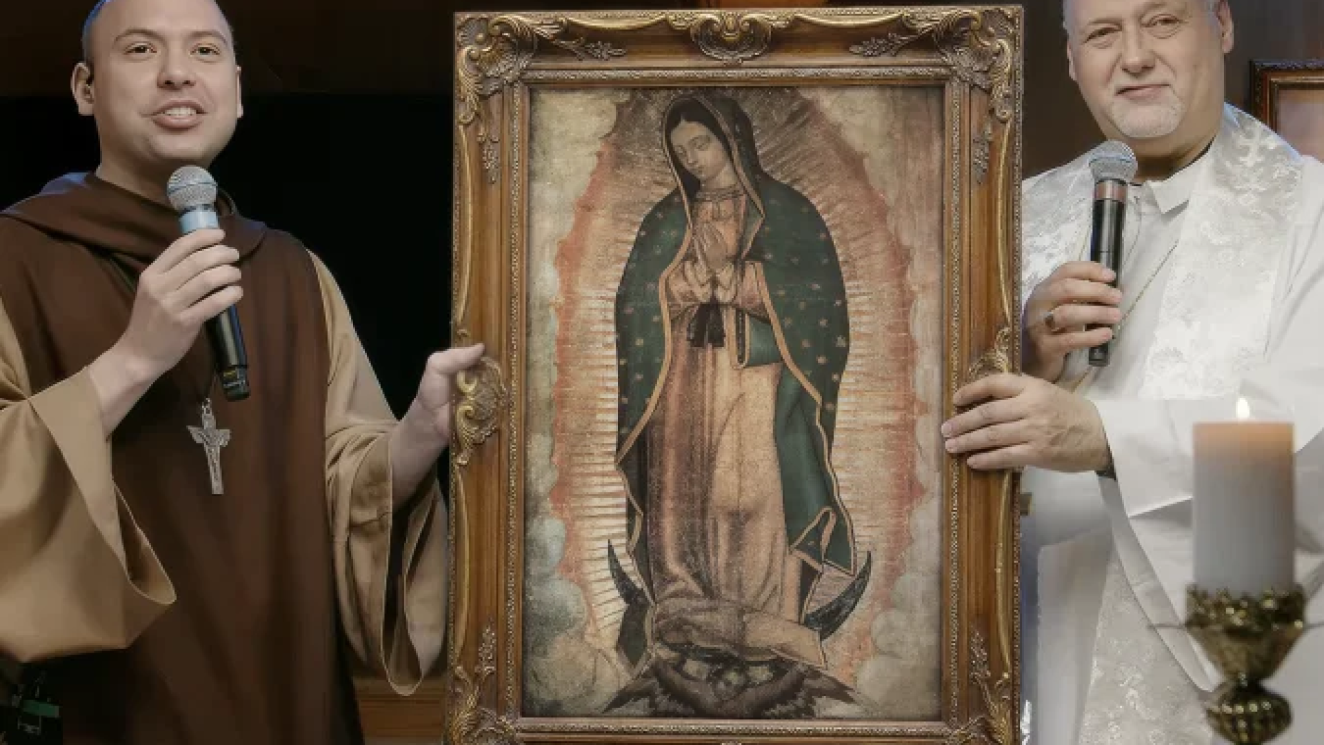 Frei Gilson recebeu a missão de construção da Obra de Guadalupe pelo Dom José Negri -  (crédito: Obra Nossa Senhora de Guadalupe )