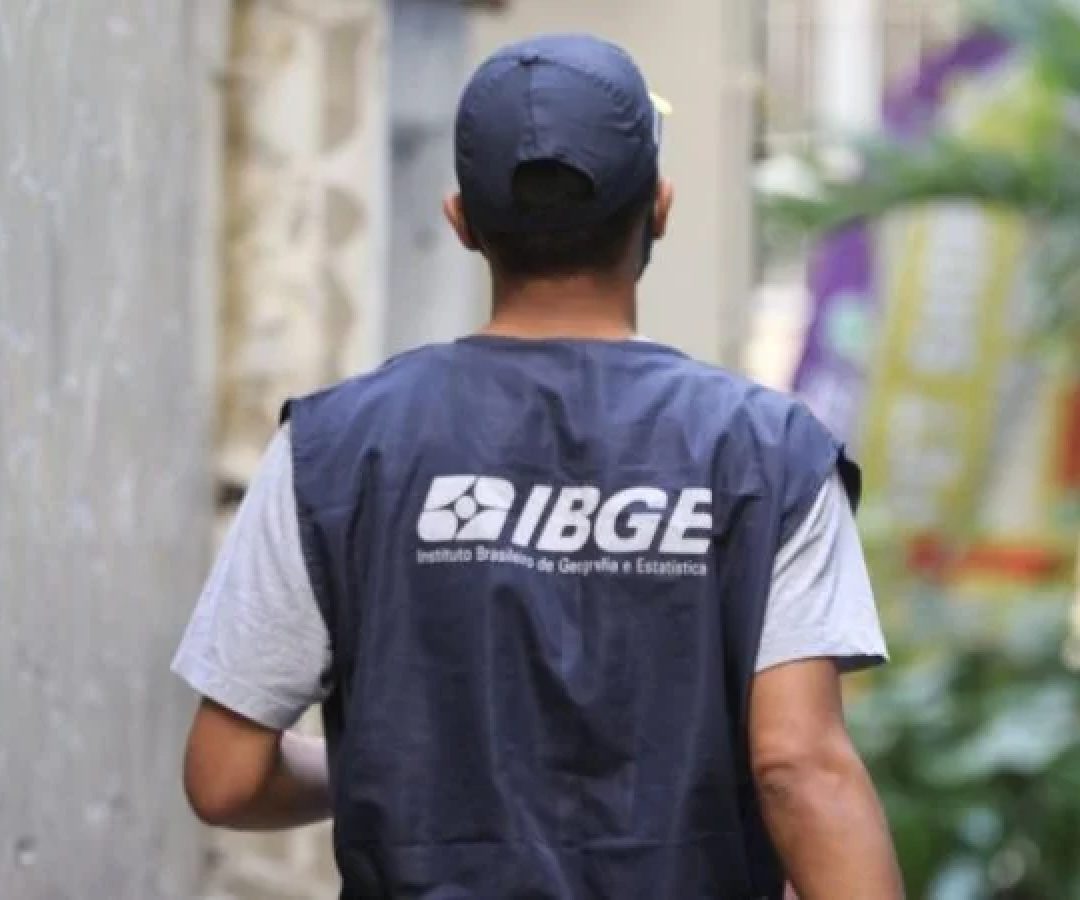As 8.238 vagas temporárias de nível médio estão distribuídas por todas as regiões do país para atividades administrativas, supervisão e coleta em campo -  (crédito: Tânia Rêgo/Agência Brasil)