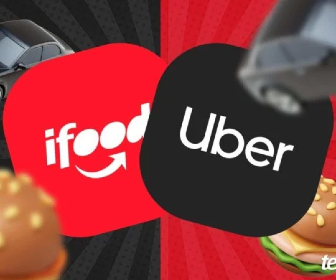 Ifood e Uber surpreendem e vão se juntar. Entenda como fica -  (crédito: Mercado Hoje)