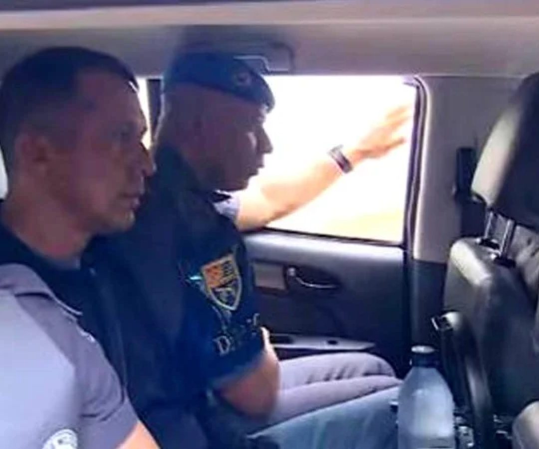 Investigações reuniram indícios de que Geraldo tentou simular o suicídio de Gisele para esconder o feminicídio -  (crédito: Reprodução de Vídeo)