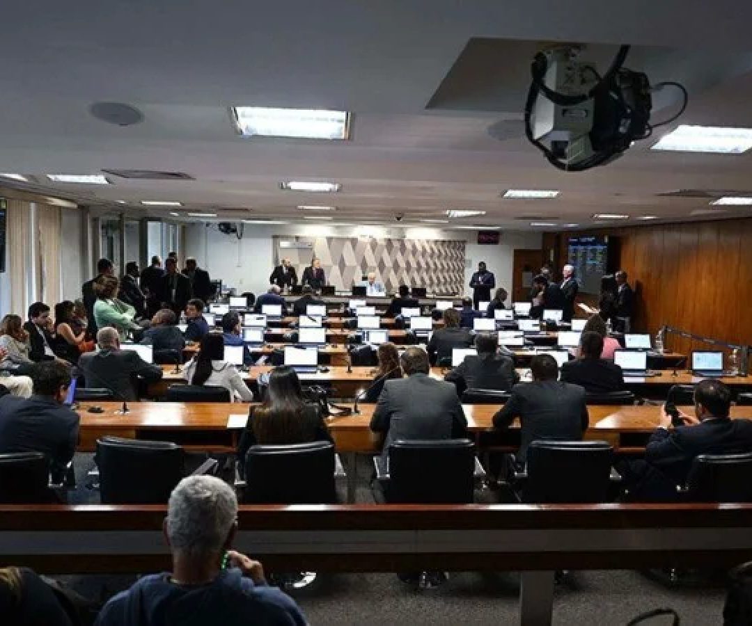 O projeto de lei 1469/2020 foi aprovado pela Comissão de Constituição e Justiça (CCJ) do Senado  -  (crédito: Reprodução/Edilson Rodrigues/Agência Senado)
