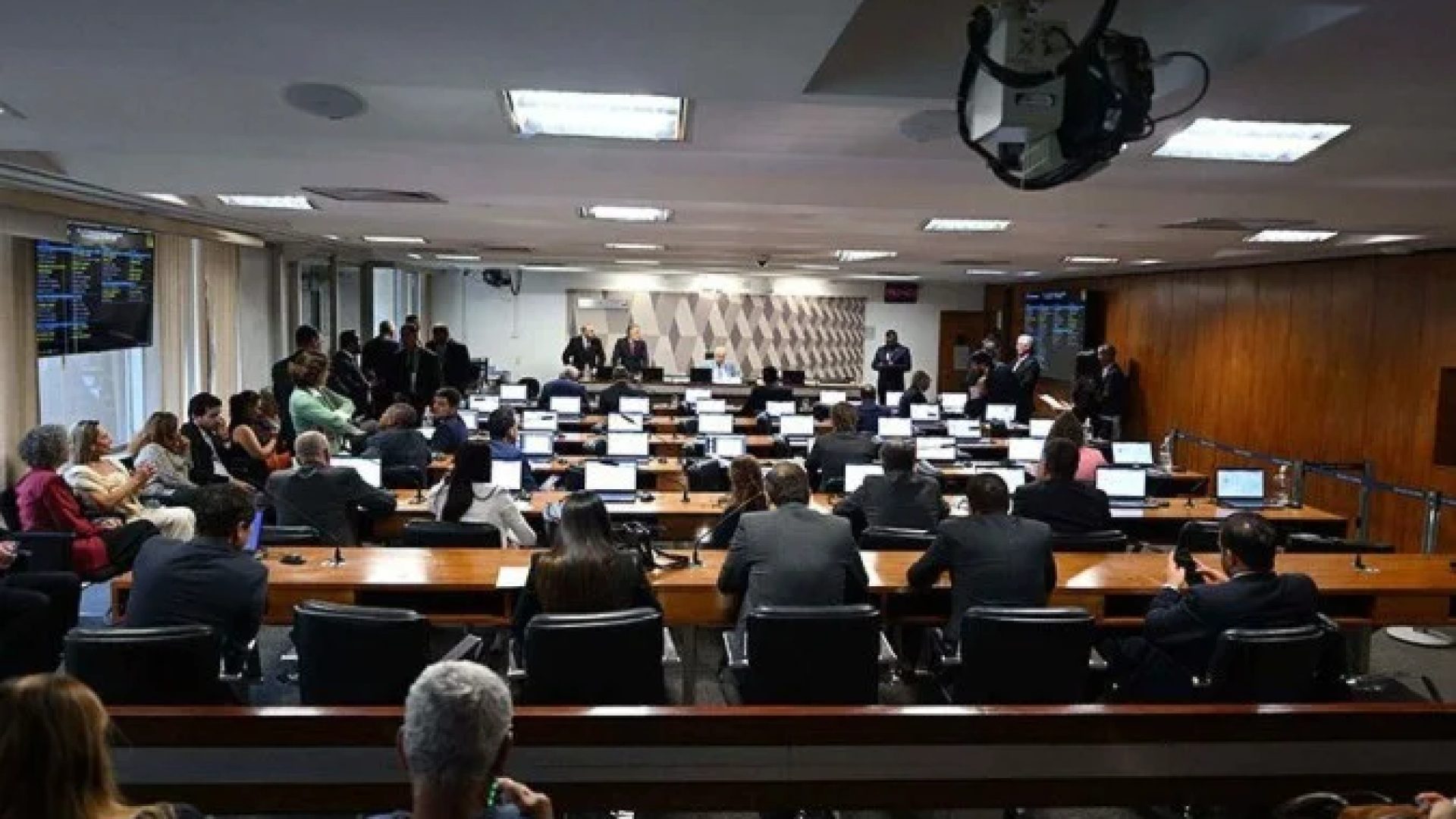 O projeto de lei 1469/2020 foi aprovado pela Comissão de Constituição e Justiça (CCJ) do Senado  -  (crédito: Reprodução/Edilson Rodrigues/Agência Senado)