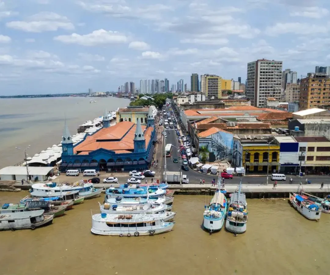 Belém, capital do Pará, é uma das cidades que considera o Dia de Nossa Senhora da Conceição como um feriado -  (crédito: SETUR/GOV PA)