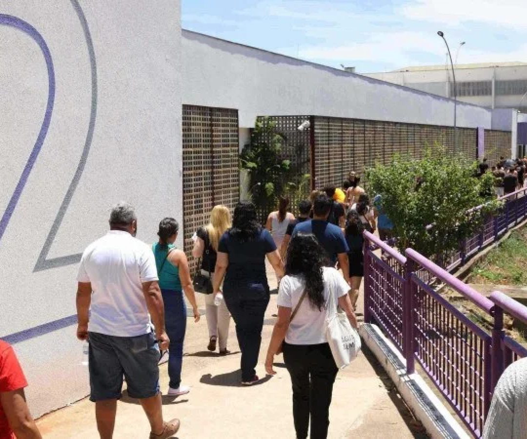 O novo edital lista 409 inscritos em diferentes áreas do certame, que podem conferir a convocação na área do candidato a partir de 16h, no site da Fundação Getulio Vargas (FGV).  -  (crédito:  Mariana Campos/CB/D.A Press)