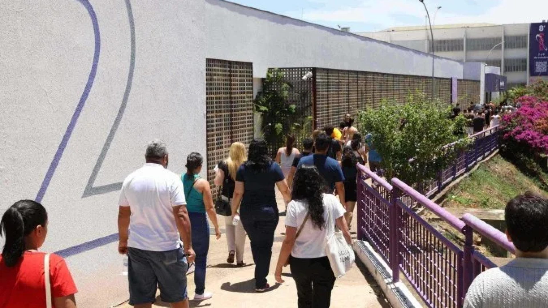 O novo edital lista 409 inscritos em diferentes áreas do certame, que podem conferir a convocação na área do candidato a partir de 16h, no site da Fundação Getulio Vargas (FGV).  -  (crédito:  Mariana Campos/CB/D.A Press)