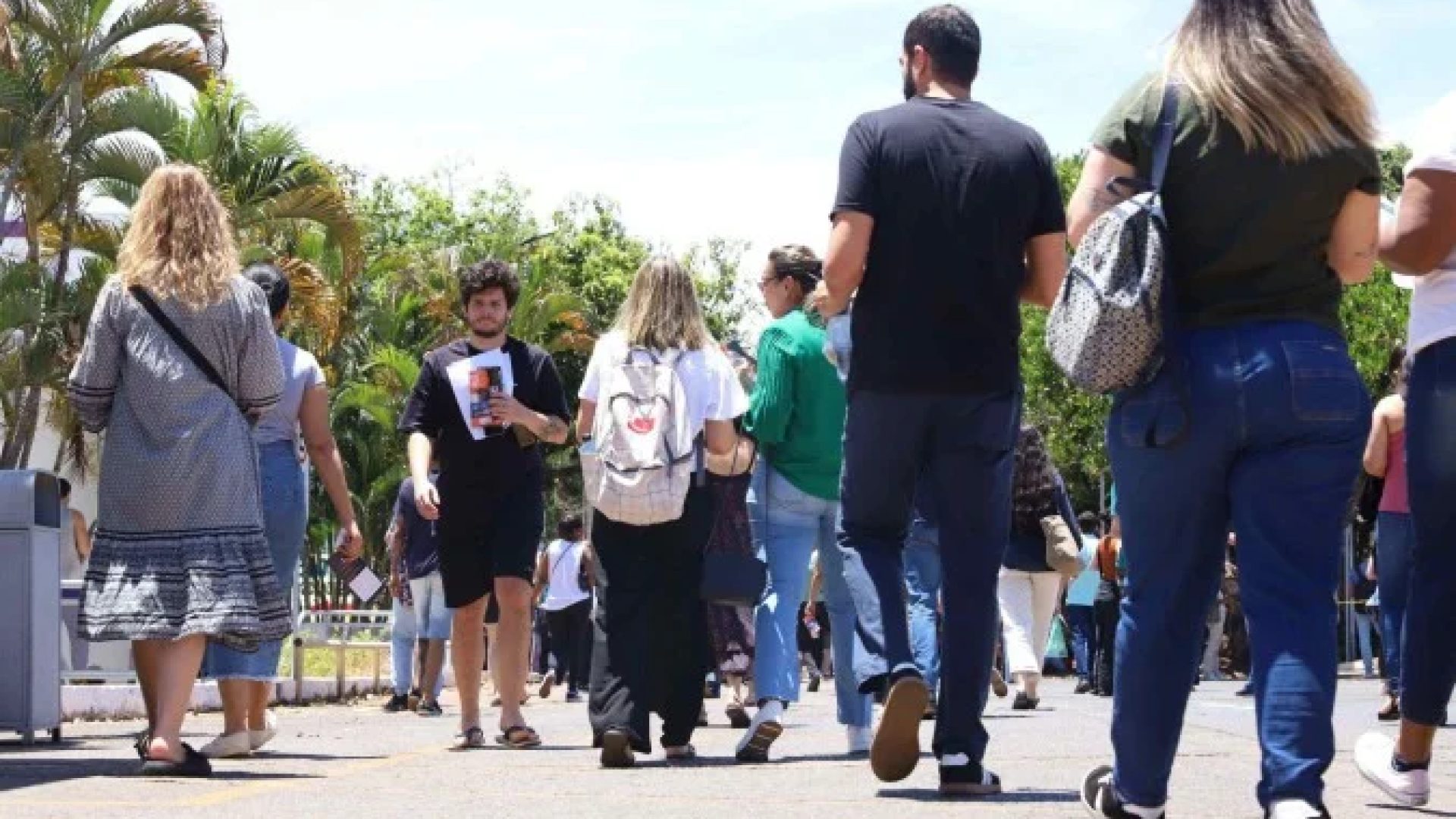 A segunda edição do CNU registrou 42,8% de abstenção (324.971 pessoas), queda de mais de 10 pontos percentuais em relação a 2024 -  (crédito:  Mariana Campos/CB/D.A Press)