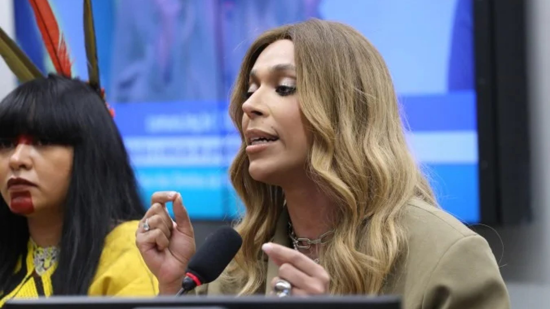 Deputada Erika Hilton (PSol-SP) -  (crédito: Kayo Magalhães/Câmara dos Deputados)