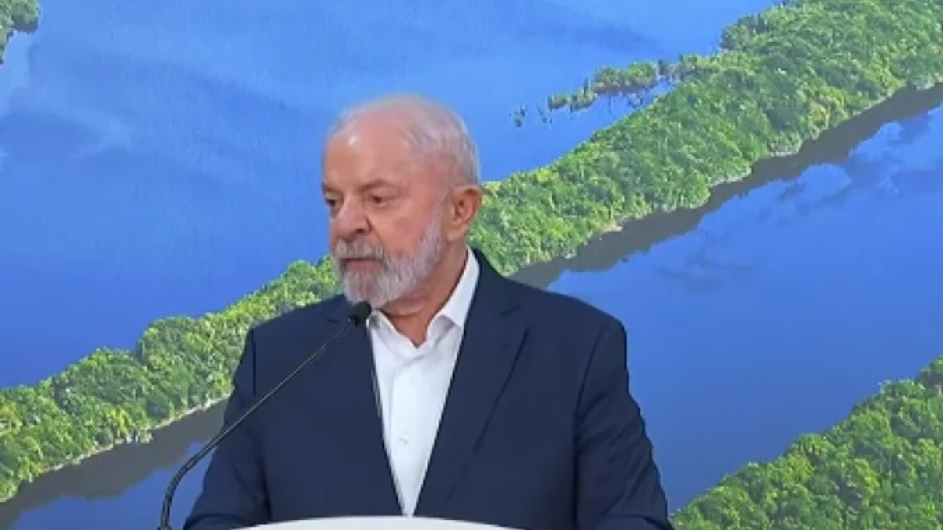 Lula discursa na reta final da COP 30 -  (crédito: Reprodução/Youtube Canal Gov)