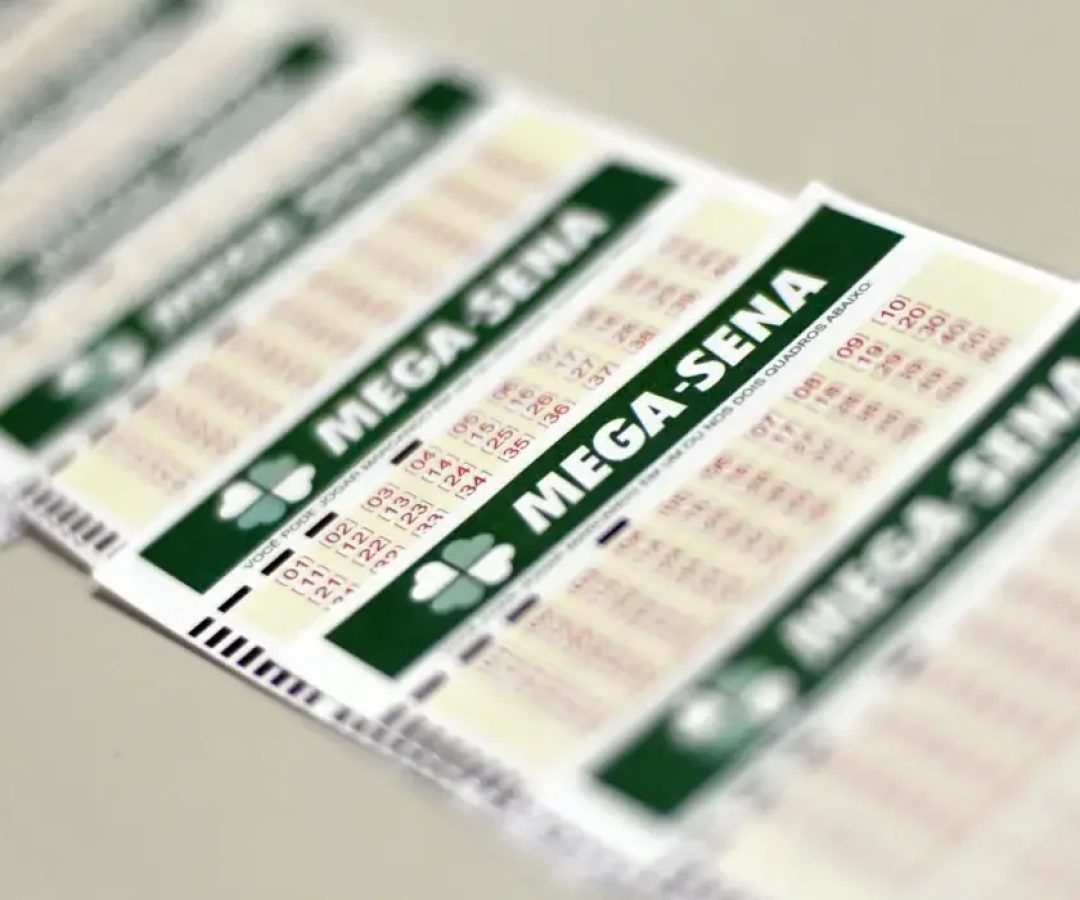 Bilhetes da loteria Mega-Sena: sorte escolheu bilhete do Rio de Janeiro -  (crédito: EBC)