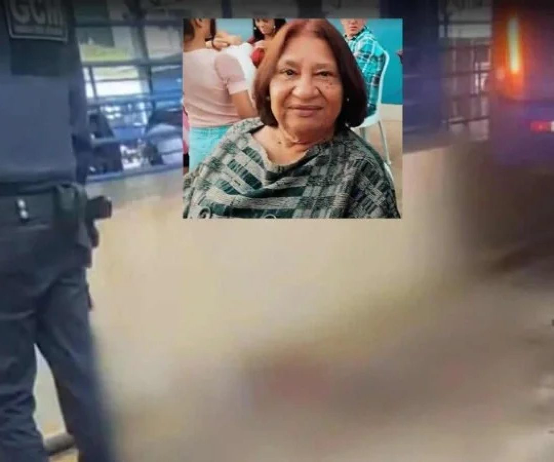 Morre a idosa que teve perna esmagada em plataforma de &ocirc;nibus de Uberaba -  (crédito: Redes Sociais/Divulga&ccedil;&atilde;o)