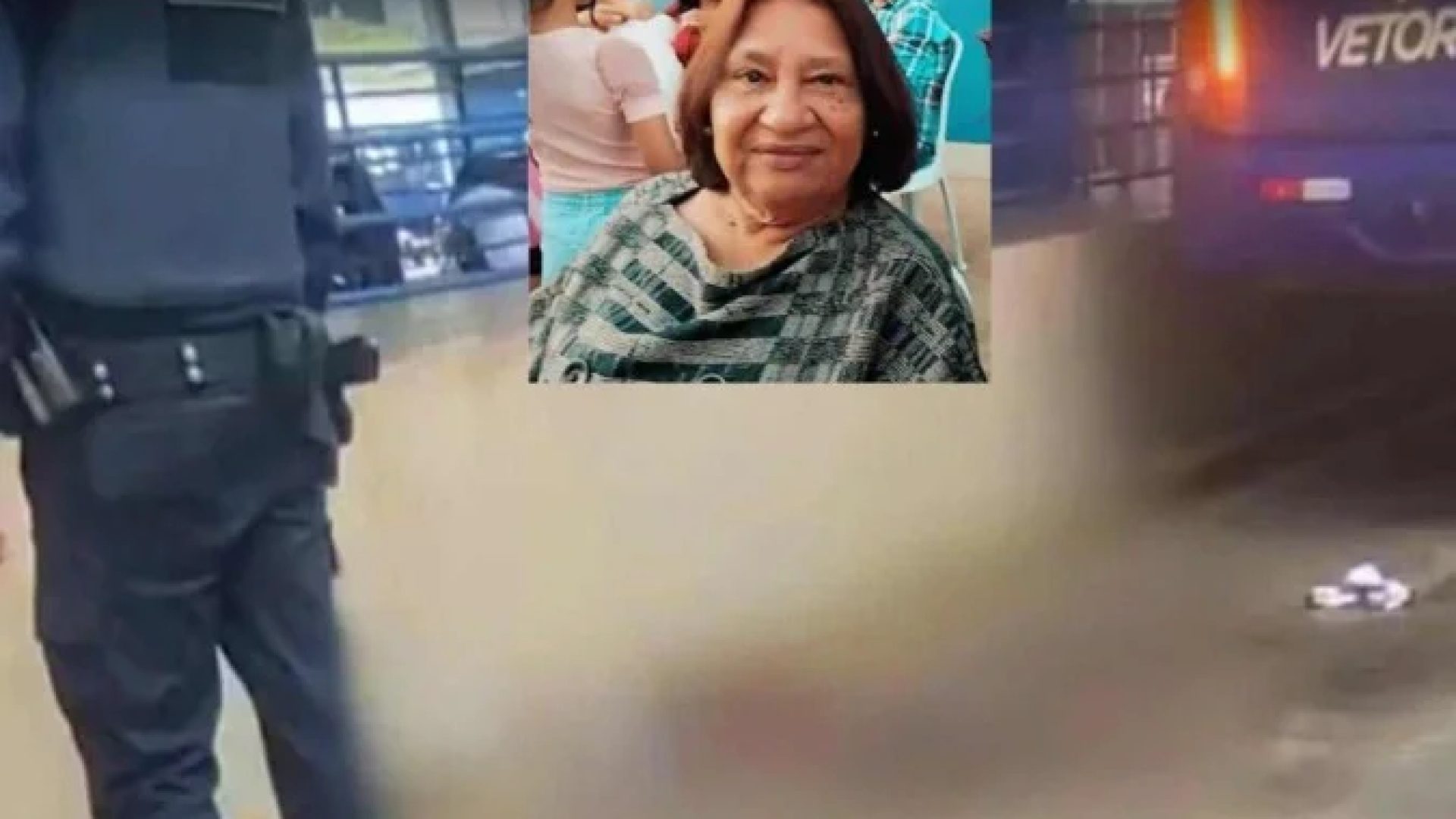 Morre a idosa que teve perna esmagada em plataforma de &ocirc;nibus de Uberaba -  (crédito: Redes Sociais/Divulga&ccedil;&atilde;o)