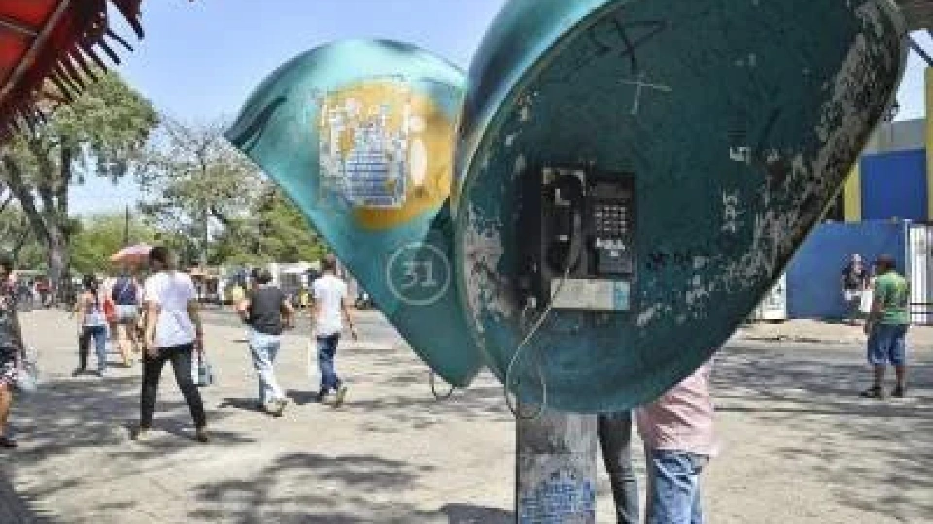 Orelhões serão extintos das ruas brasileiras até o fim de 2028 -  (crédito: Honório  Moreira/OIMP/D.A Press)