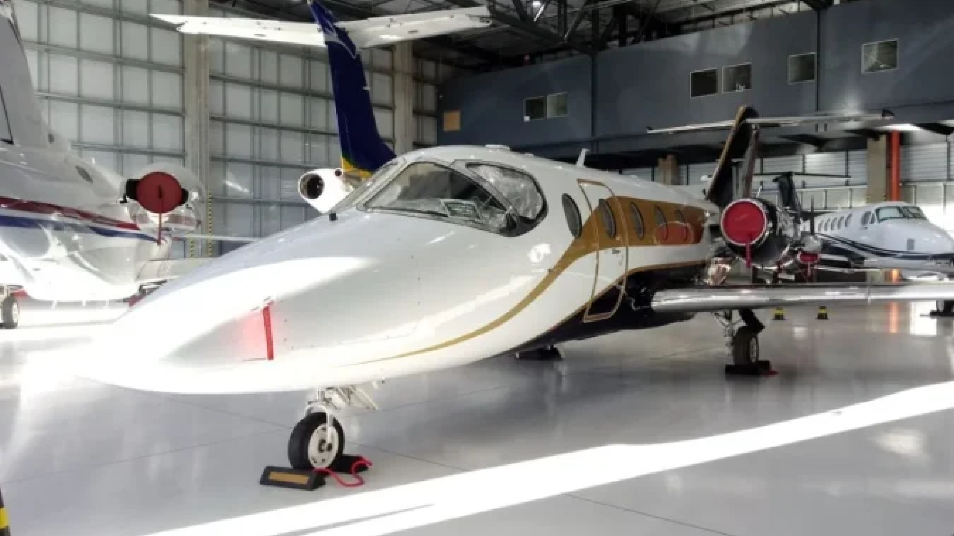 Avião apreendido na operação -  (crédito: Divulgação/PF)