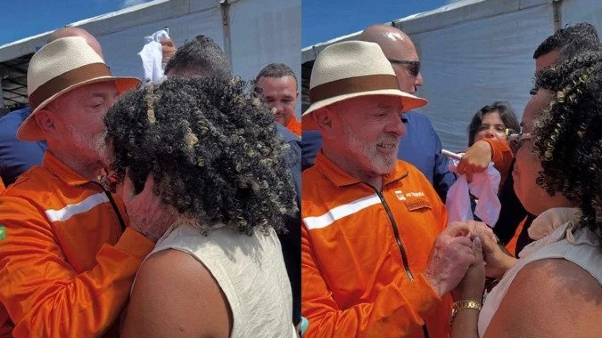 Adriana Samico encontra presidente Lula em Pernambuco -  (crédito: Reprodução/Instagram )