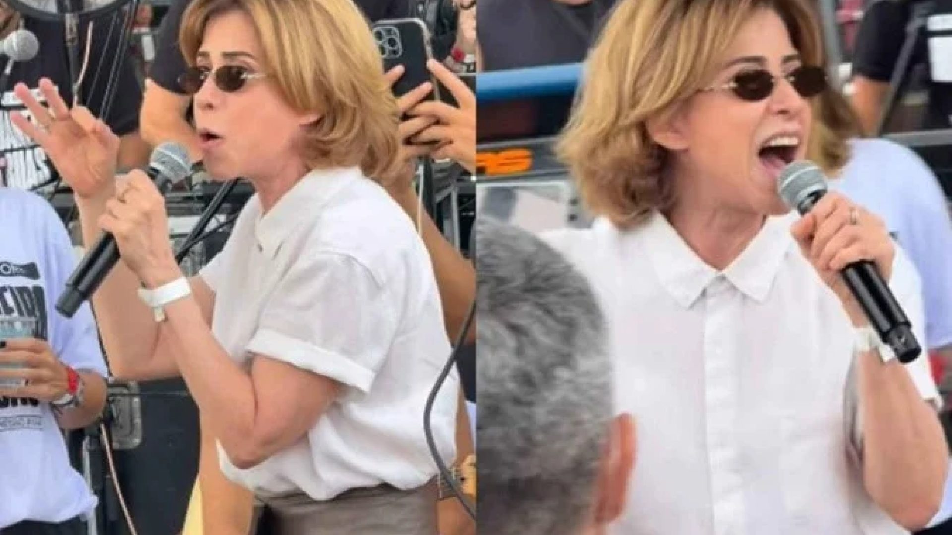 Fernanda Torres levou o lema de