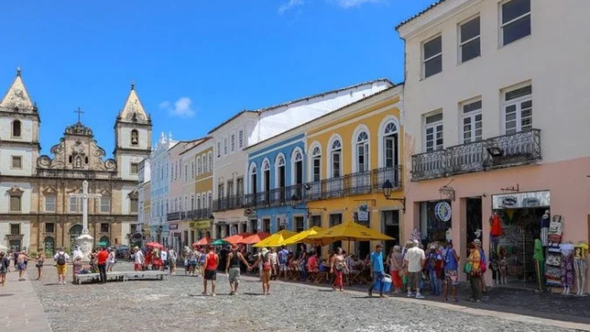 Episódio aconteceu no Pelourinho, no centro de Salvador (BA) -  (crédito: wikimedia commons Paul R. Burley )