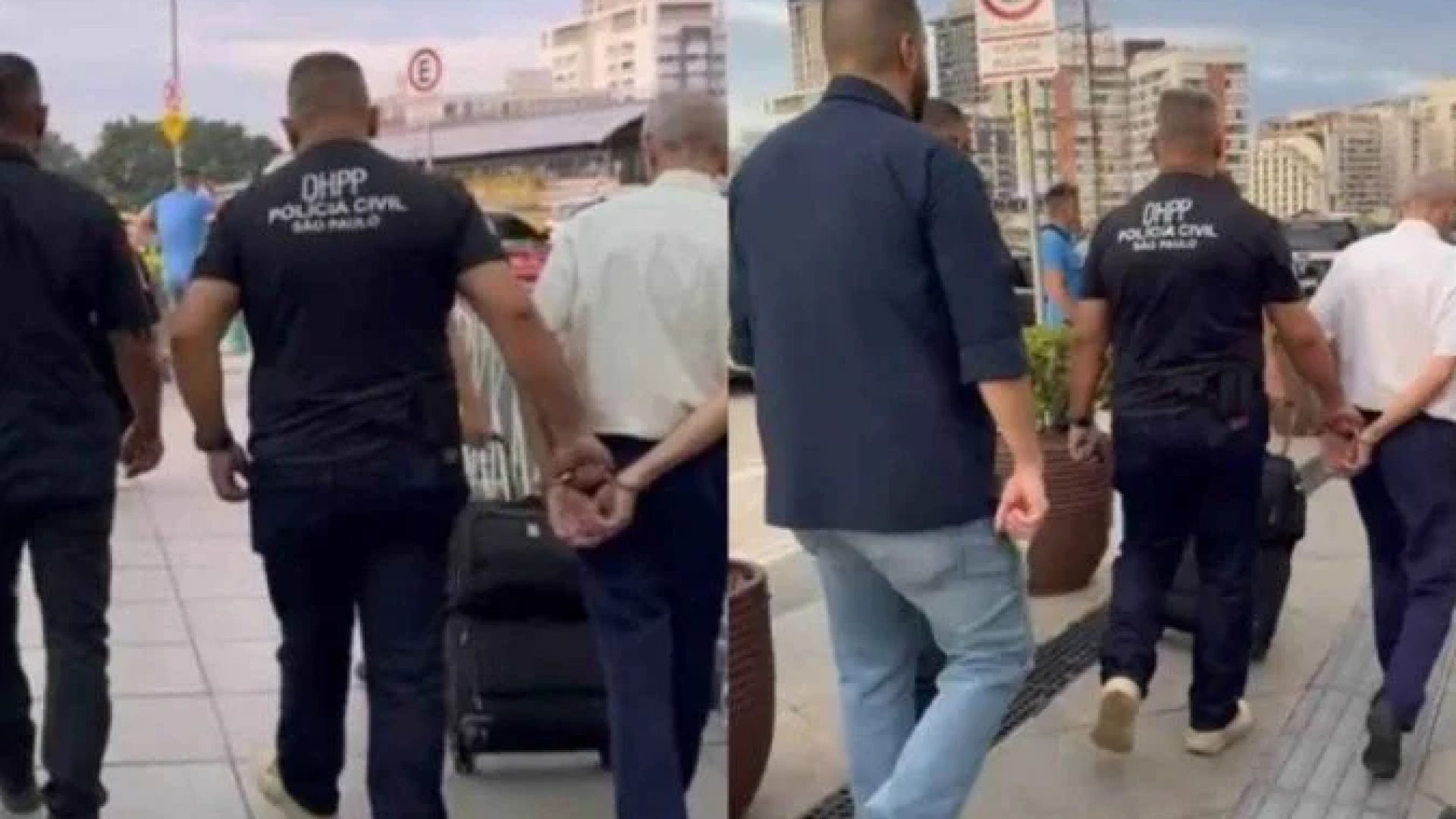 Piloto da Latam é preso dentro da aeronave por suspeita de aliciamento infantil -  (crédito: Reprodução/Redes sociais)