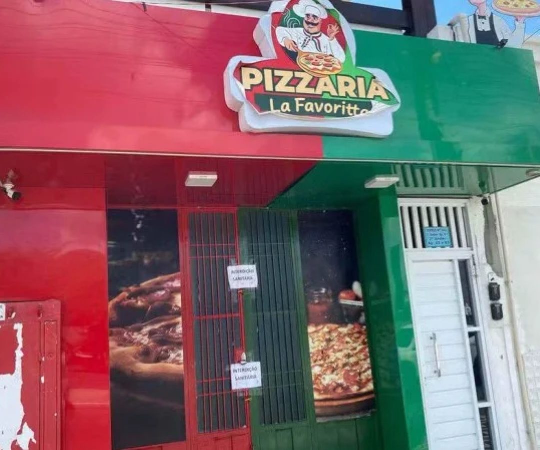 Pizzaria foi interditada após os casos de saúde pública -  (crédito:  Geraldo Jerônimo / TV Paraíba)