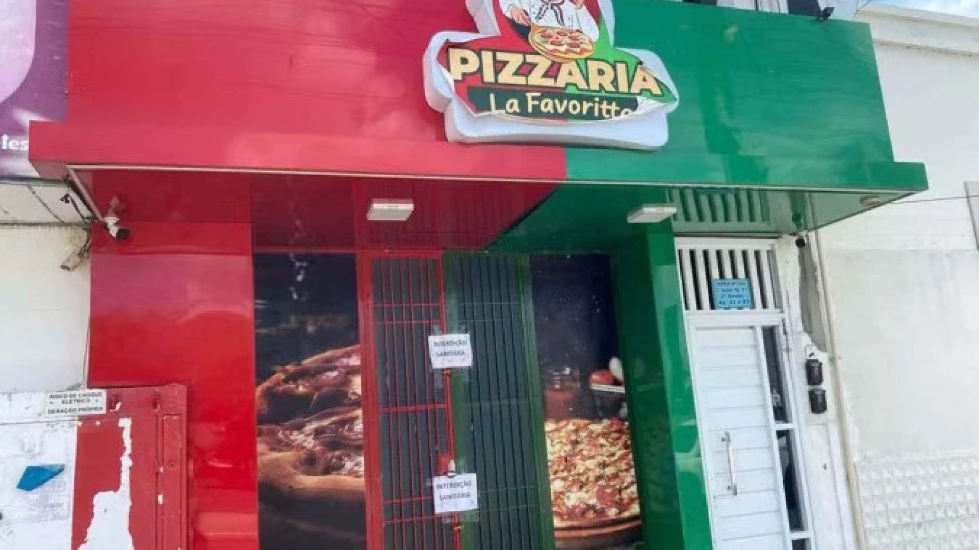 Pizzaria foi interditada após os casos de saúde pública -  (crédito:  Geraldo Jerônimo / TV Paraíba)