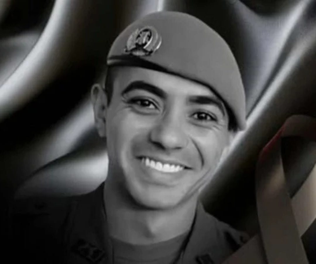 Luiz Guilherme Crispim de Oliveira foi morto após ser atingido por tiro -  (crédito: Divulgação/23° Batalhão de Polícia Militar do Interior)