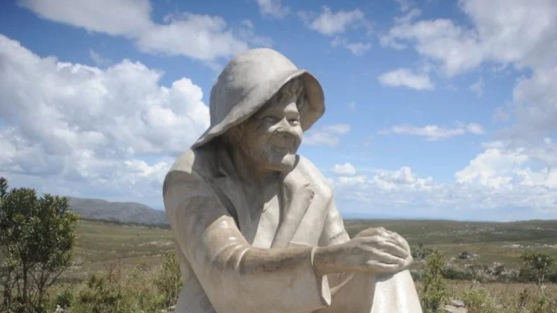 A estátua do Juquinha fica exposta ao sol, vento, chuvas e à variação extrema de temperatura do alto das montanhas da Serra do Cipó -  (crédito: Alexandre Guzanshe/EM/D.A.Press)