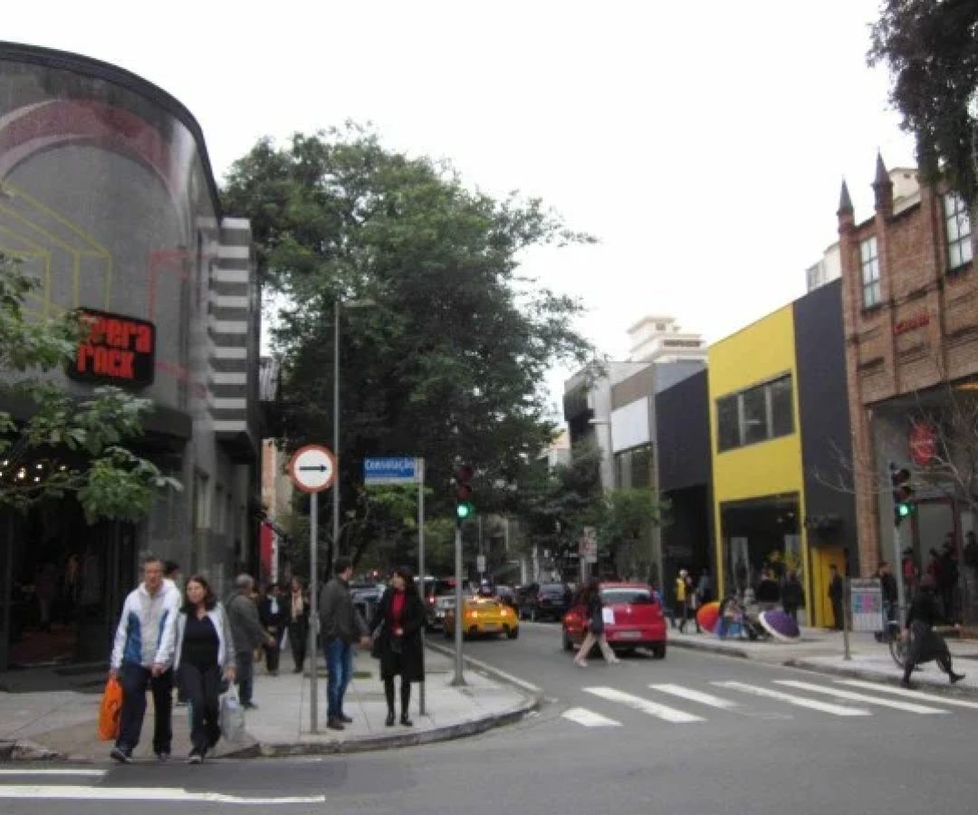 Rua Oscar Freire, em São Paulo -  (crédito: Reprodução)