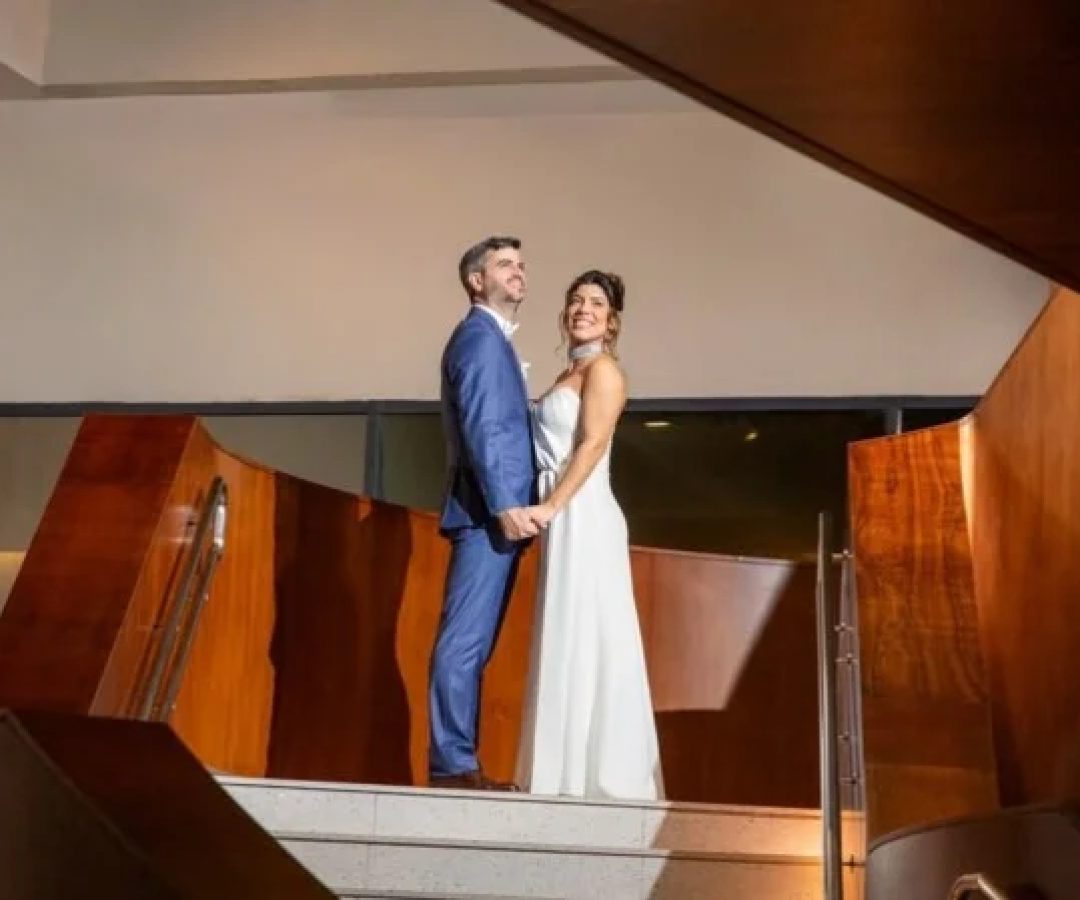 Ao Correio, Glauco, que é concurseiro iniciante, contou que a ideia surgiu antes mesmo da data do casamento estar marcada e enquanto estudava para concursos -  (crédito: Caroline Neves)