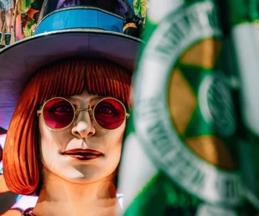 Mocidade Independente de Padre Miguel abriu segunda noite de desfiles com homenagem a Rita Lee -  (crédito: Reprodu&ccedil;&atilde;o/Instagram @riocarnaval)