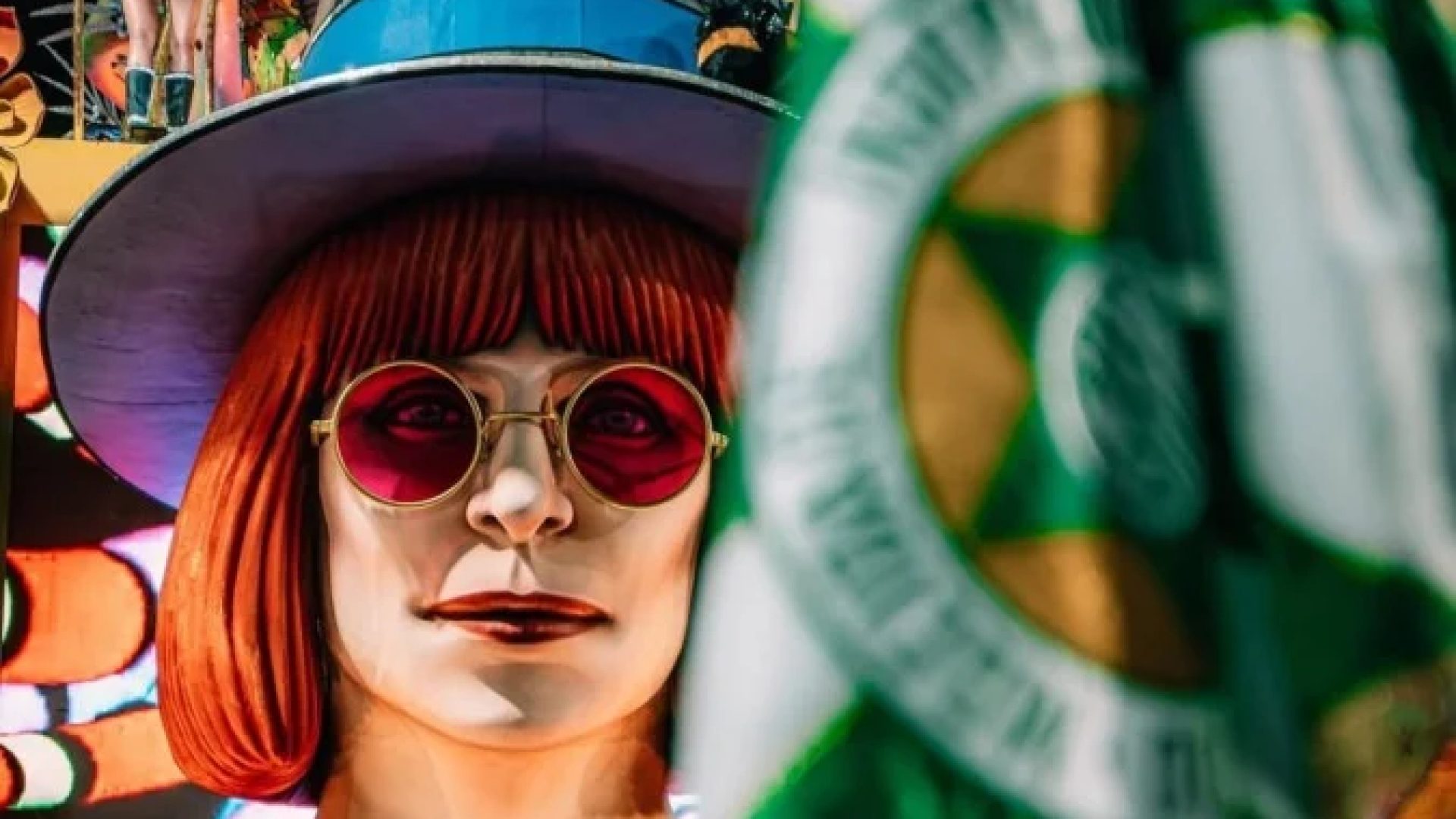 Mocidade Independente de Padre Miguel abriu segunda noite de desfiles com homenagem a Rita Lee -  (crédito: Reprodu&ccedil;&atilde;o/Instagram @riocarnaval)