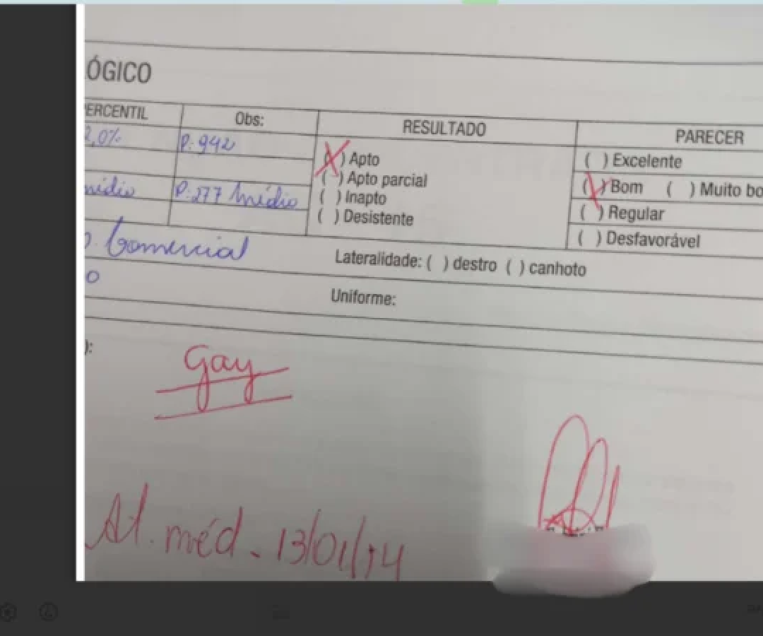 Rede de supermercados é condenada por homofobia contra funcionário em MG -  (crédito: ReproduÃ§Ã£o Processo)