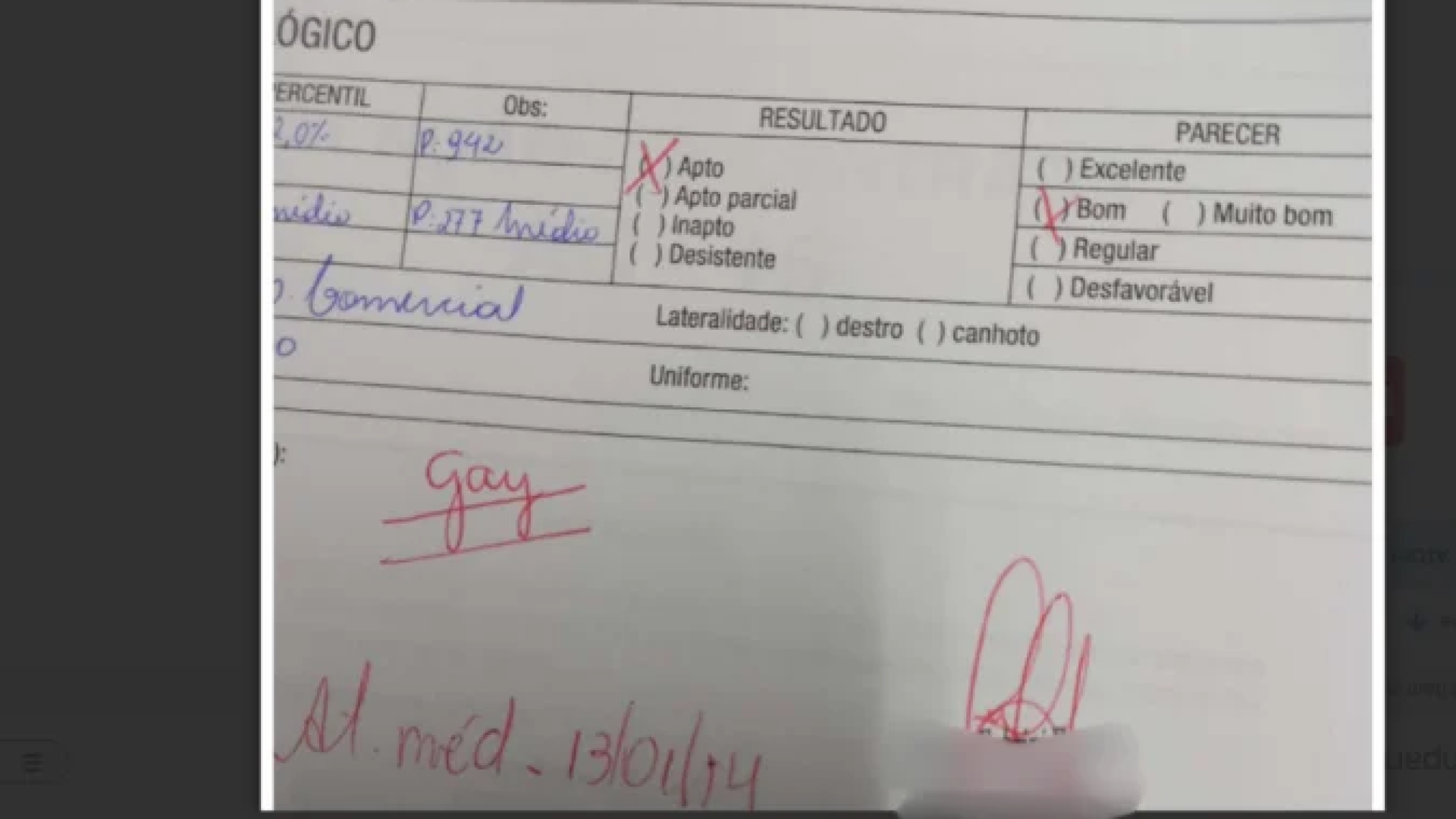 Rede de supermercados é condenada por homofobia contra funcionário em MG -  (crédito: ReproduÃ§Ã£o Processo)
