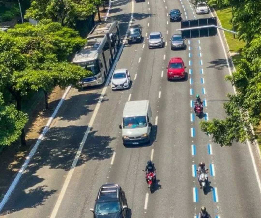 A análise, feita com drones, demonstrou que a Faixa Azul funciona como um