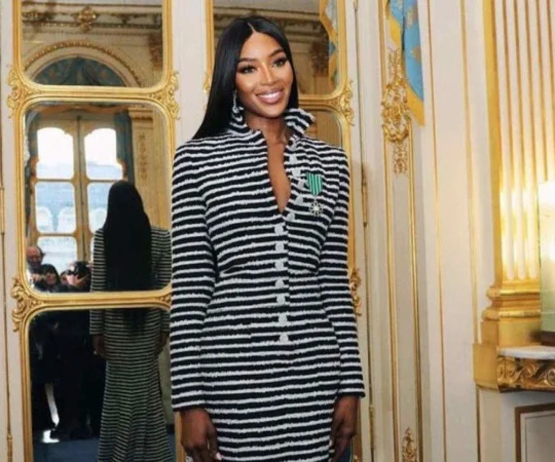Naomi Campbell passou o Natal em Ouro Preto  -  (crédito: Redes sociais / reprodução)