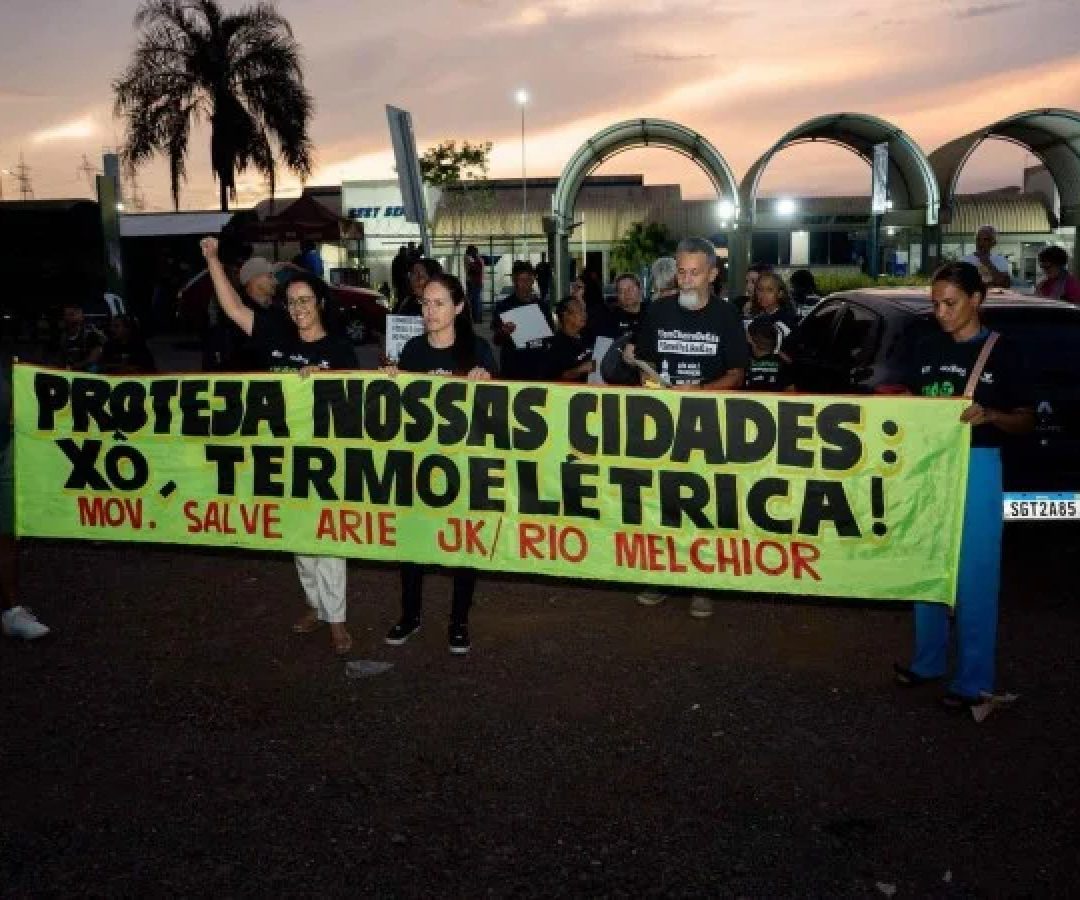Movimentos sociais e entidades de defesa do meio ambiente pressionaram o Ibama e o governo do Distrito Federal para não autorizarem a licença -  (crédito: Instituto Arayara)