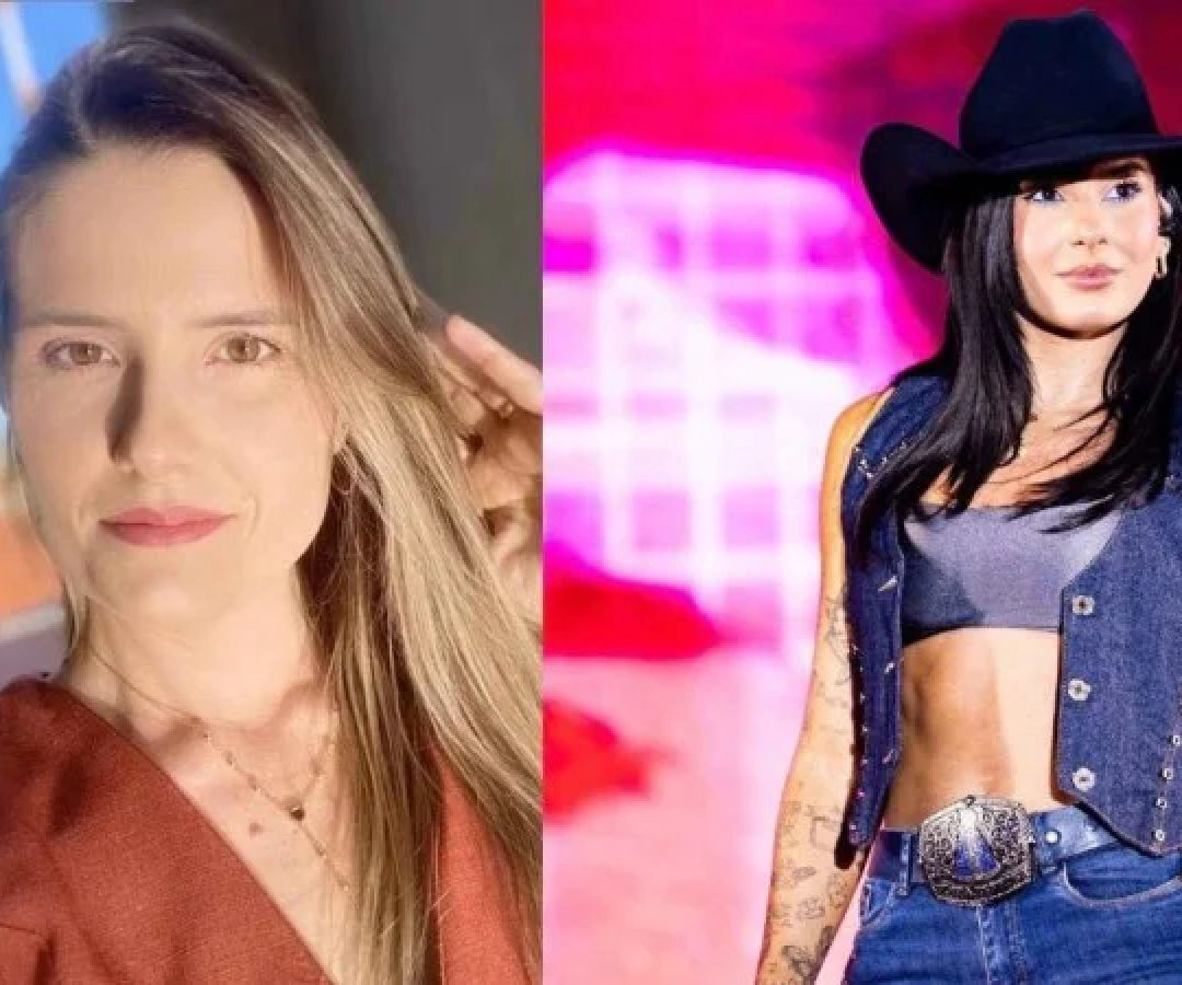 Paula precisou passar por um parto emergencial -  (crédito: Reprodução/Redes Sociais)