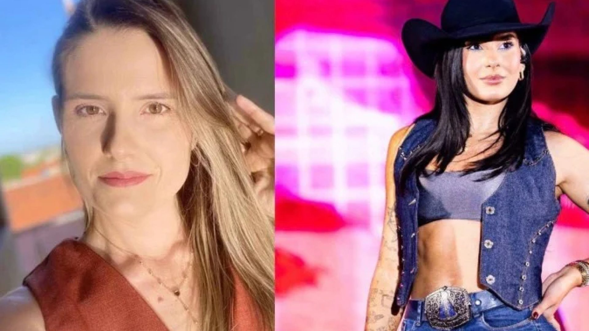 Paula precisou passar por um parto emergencial -  (crédito: Reprodução/Redes Sociais)