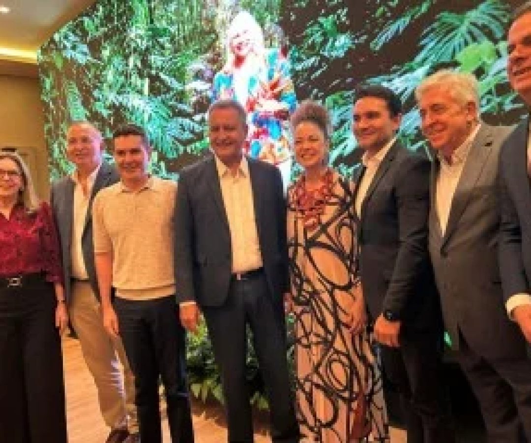 Autoridades do governo federal e estadual participam de inauguração de hotel em Belém -  (crédito: Gabriella Braz/CB/DA Press)