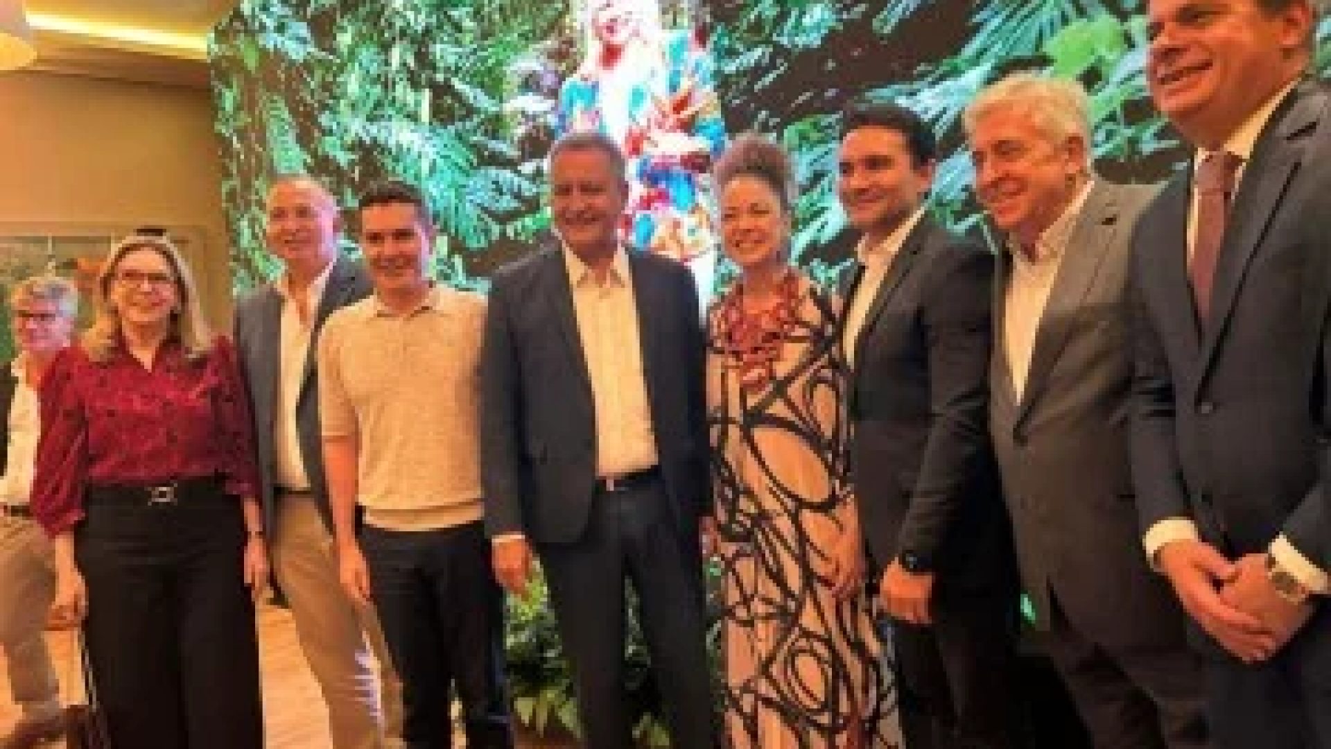 Autoridades do governo federal e estadual participam de inauguração de hotel em Belém -  (crédito: Gabriella Braz/CB/DA Press)
