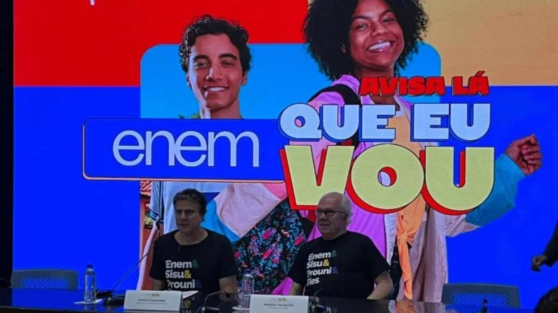 De acordo com Santana, 73% dos candidatos compareceram à prova, mantendo o índice de abstenção de 27% registrado em 2024. -  (crédito: Danandra Rocha/CB/D.A Press)