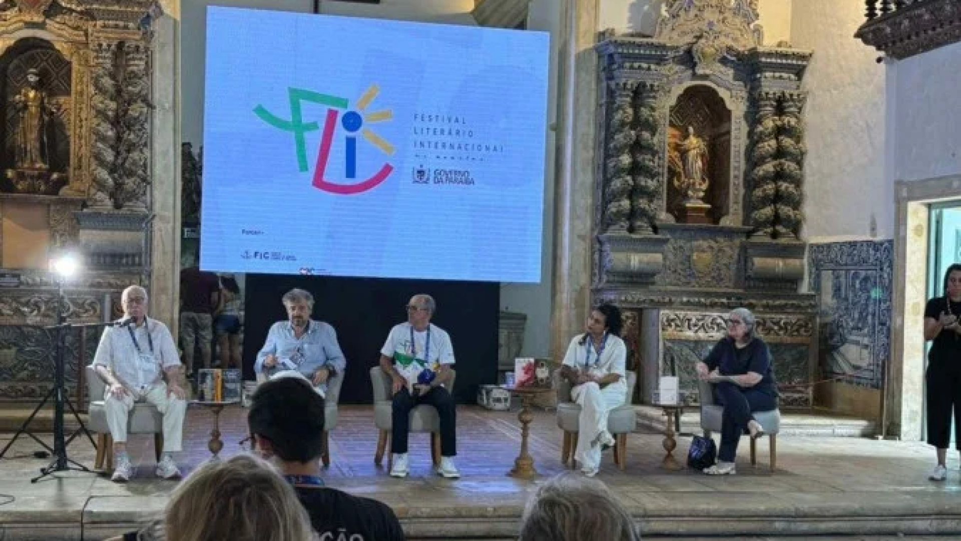 Participantes destacam a língua como espaço de cidadania, memória, disputa e resistência durante os debates do segundo dia do FliParaíba 2025 -  (crédito: Bianca Lucca / CB)