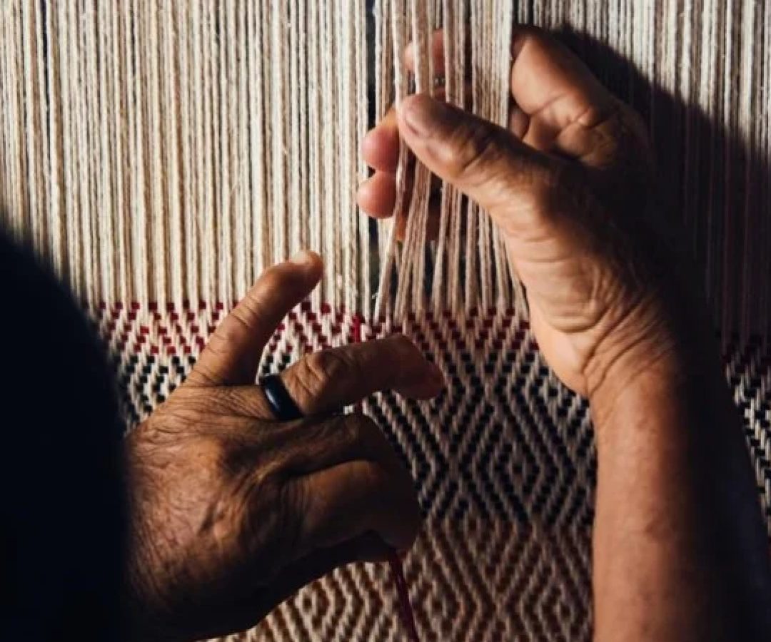 De volta ao território tradicional, os Panará desenvolveram sofisticado artesanato  -  (crédito: Loiro Cunha/Divulgação)