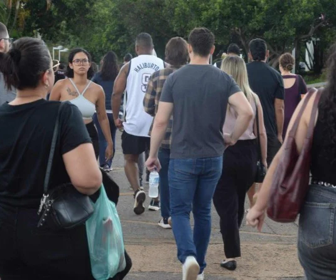 O Distrito Federal, que concentra o maior número de classificados, reúne também o maior polo de aplicação: 5.700 candidatos realizam o exame no Centro Universitário de Brasília (CEUB) -  (crédito: Marcelo Ferreira/CB/D.A Press)