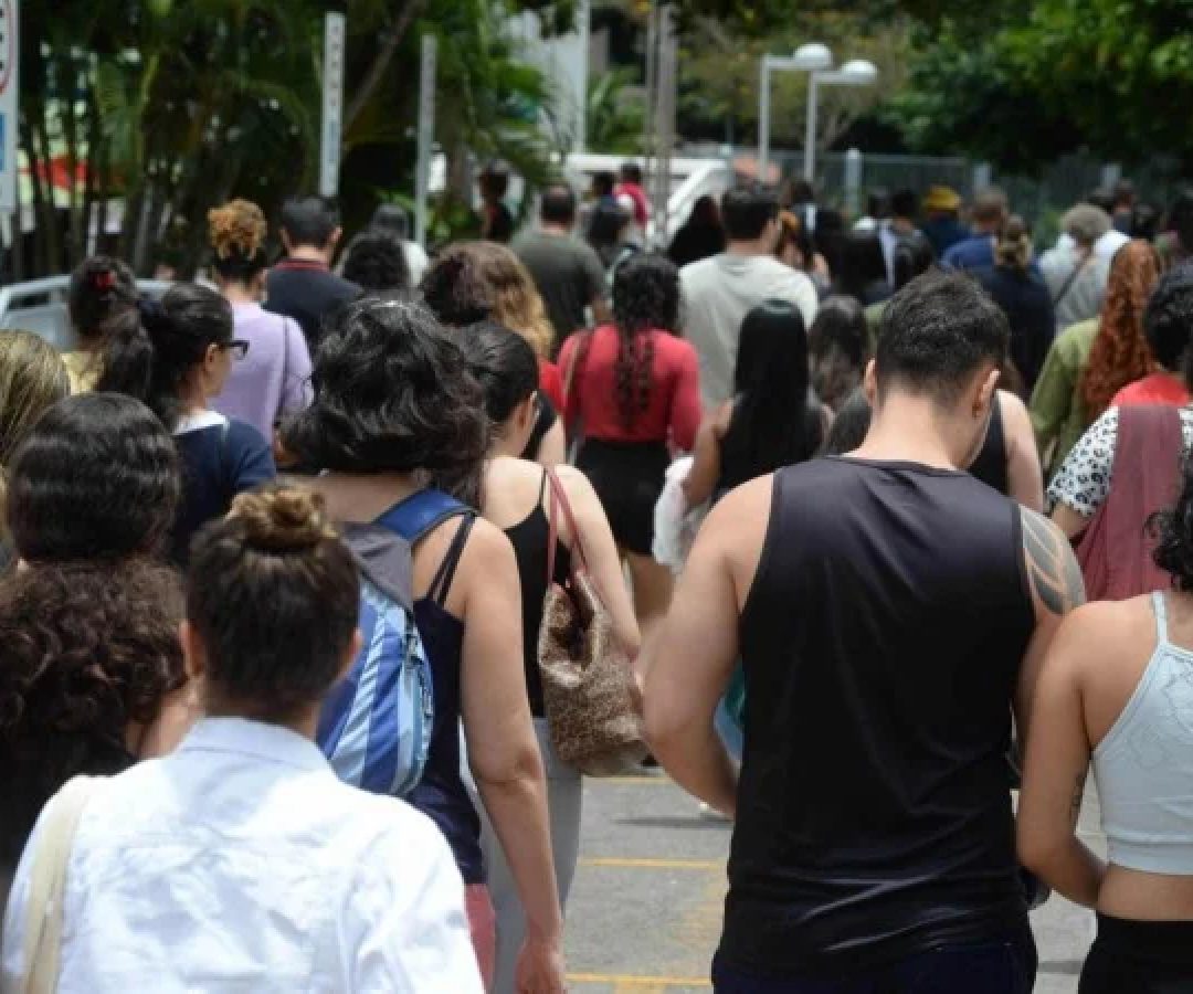 Ao todo, 3.328 pessoas formalizaram a confirmação para as vagas imediatas -  (crédito: Marcelo Ferreira/CB/D.A Press)