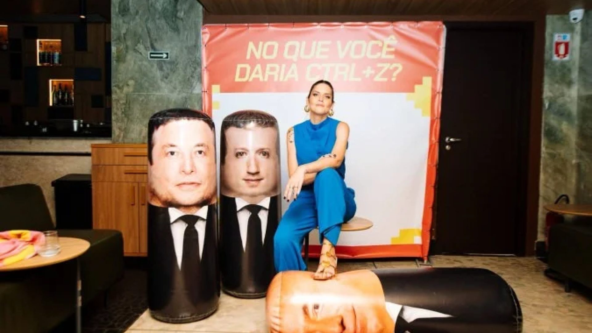 Daniela, que é ex-chefe de políticas publicas do WhatsApp no Brasil, fala em retomar a internet -  (crédito: Rebeca Figueiredo)