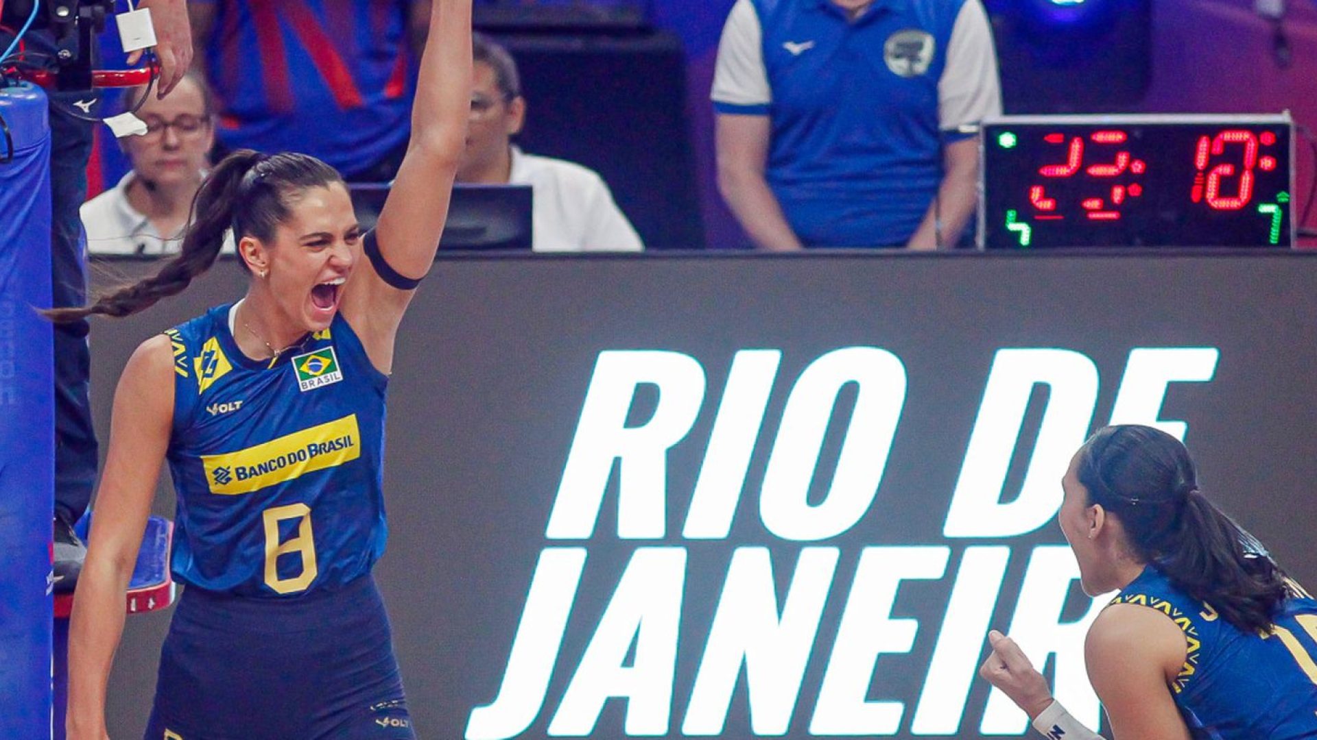 Central Julia Kudiess é eleita a 5ª melhor jogadora do vôlei mundial