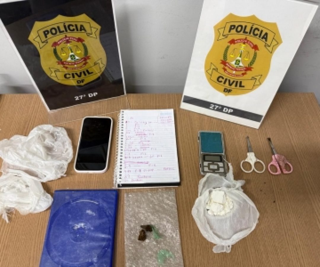 PCDF prende dono de distribuidora que usava o estabelecimento para traficar cocaína e skunk